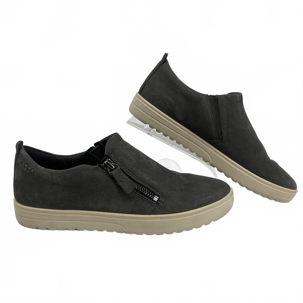 Ecco Gray Zip-Up Sneakers | Women’s Size 37EU (6 US)